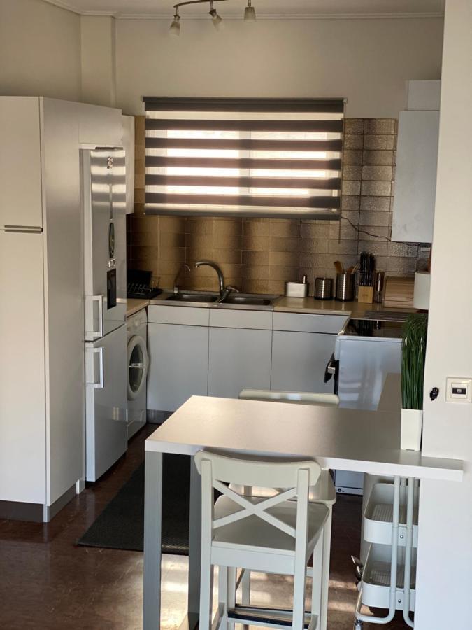 Blue Vision Apartment Nea Makri Bagian luar foto